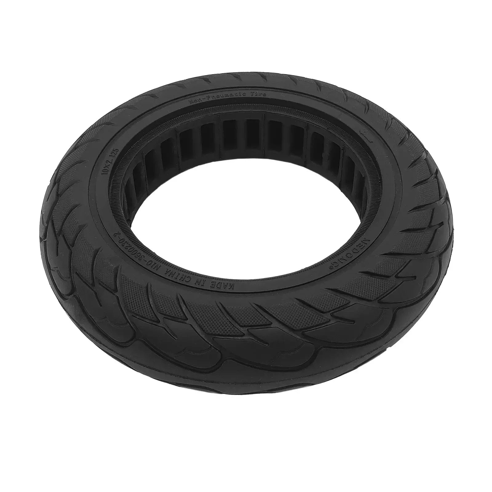10x2.125 E-Scooter Vollgummi Reifen Schwarz