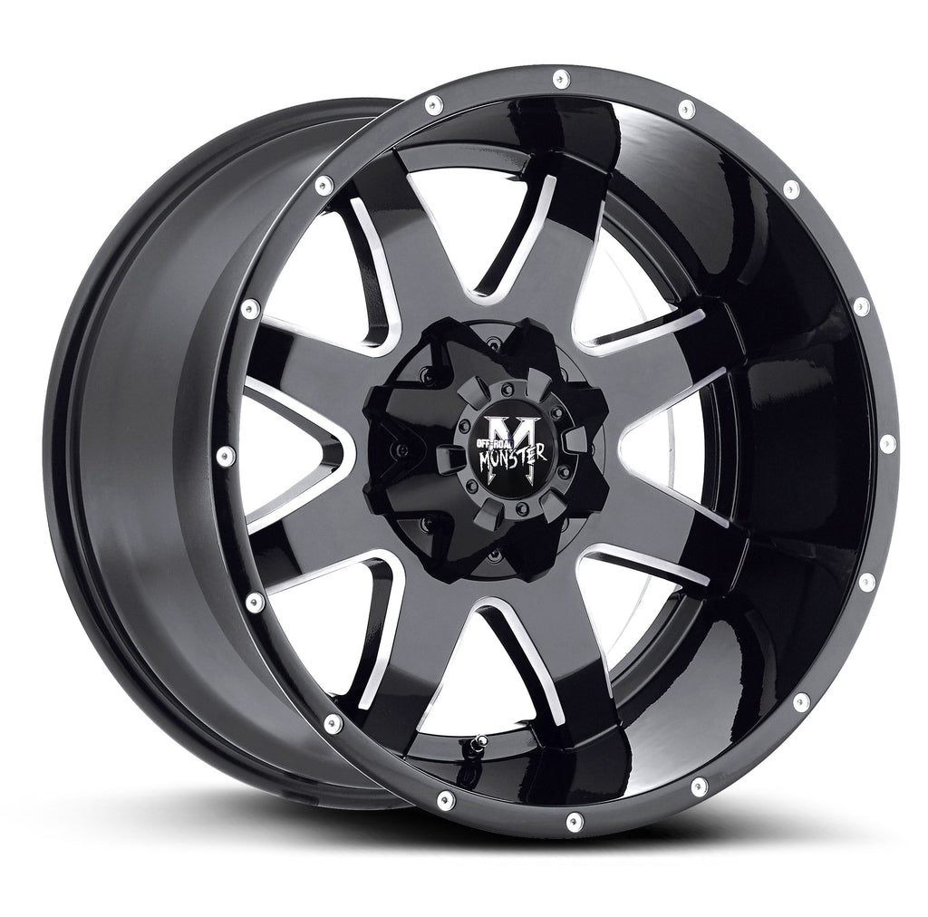 M08 Gloss Black Milled