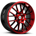 Crank Gloss Black Candy Red Machine