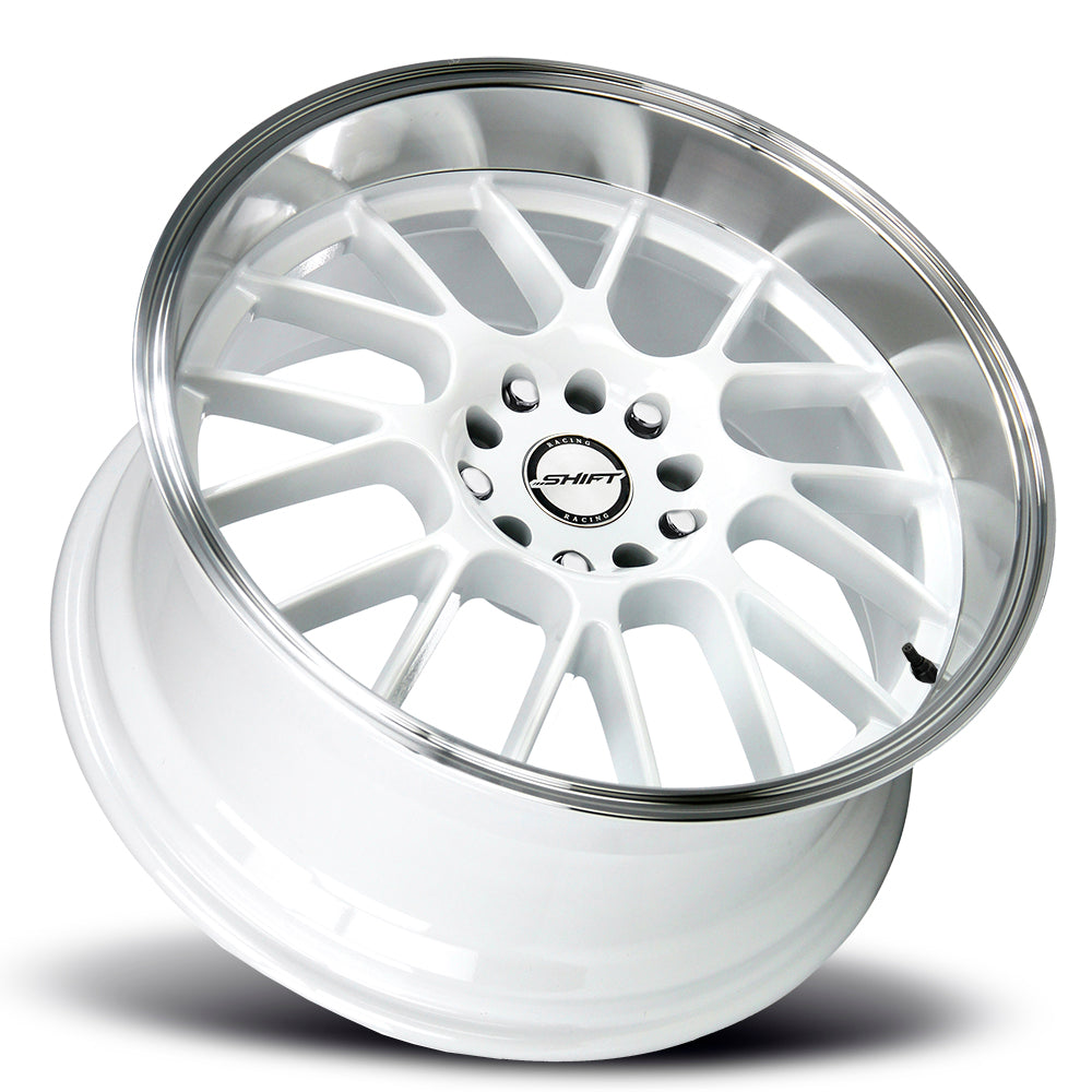 Crank White Polished Lip