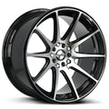 Gear Gloss Black Machined
