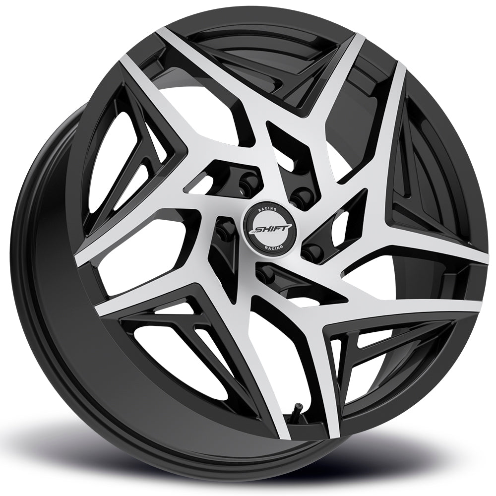 Valve Gloss Black Machined