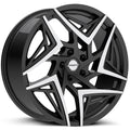 Valve Gloss Black Machined Tips