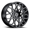 Buca Gloss Black Milled