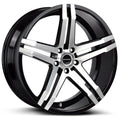Domani Gloss Black Machined