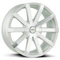 Gabbia White Machined
