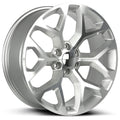 Snowflake Silver Machined