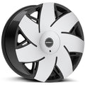 Turbina Gloss Black Machined