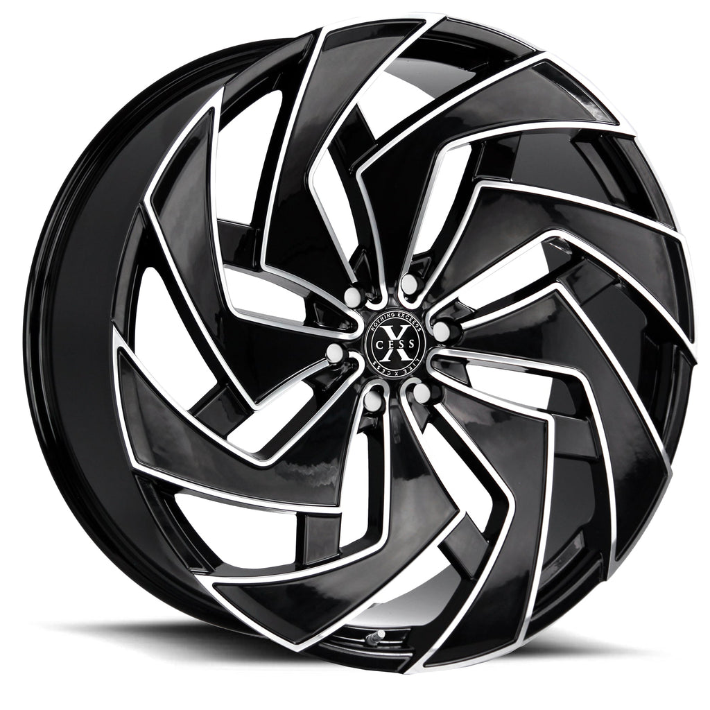 X04 Gloss Black Milled